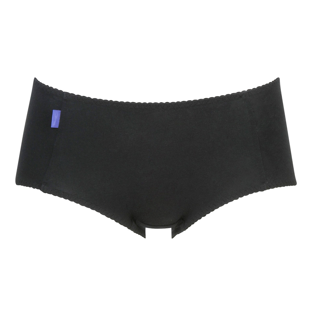 ワコール Wacoal ウイング Wing teen パンツがくいこみにくい non PKパンツ サニタリーショーツ ジュニア キッズ 単品(BK-ブラック-S)