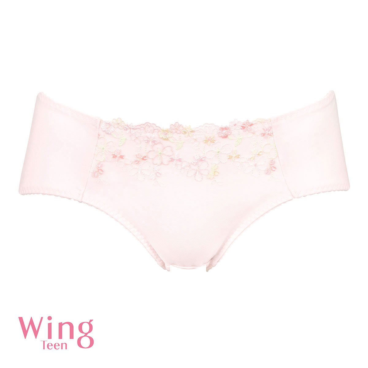 ワコール Wacoal ウイング Wing teen パンツがくいこみにくい non！PKパンツ RB2377ペアショーツ キッズ ジュニア ML 単品(PI-ピンク-M)