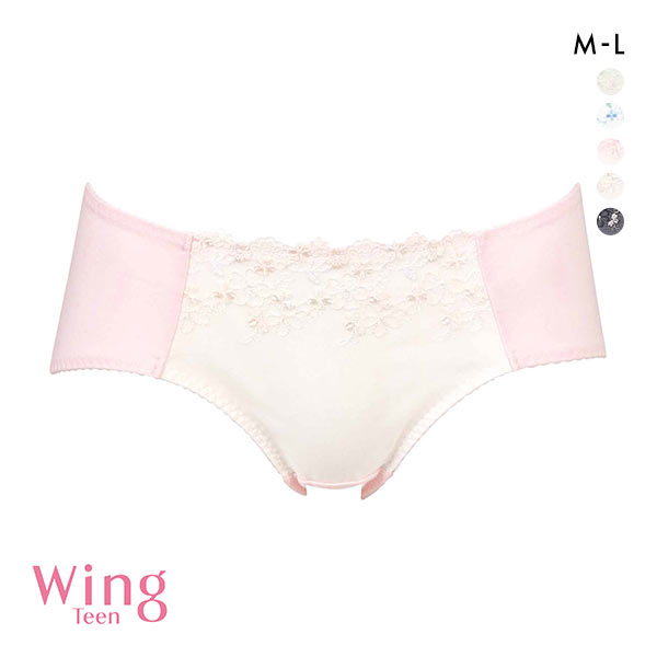 ワコール Wacoal ウイング Wing teen パンツがくいこみにくい non！PKパンツ RB2377ペアショーツ キッズ ジュニア ML 単品