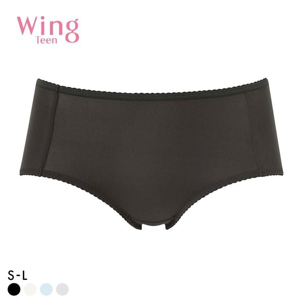 ワコール ウイング ティーン パンツがくいこみにくい non PKパンツ ジュニアショーツ SML 吸汗速乾 Wing teen