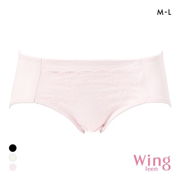 ワコール ウイング ティーン パンツがくいこみにくい non PKパンツ ジュニアショーツ ML RB2555ペアショーツ Wacoal Wing teen