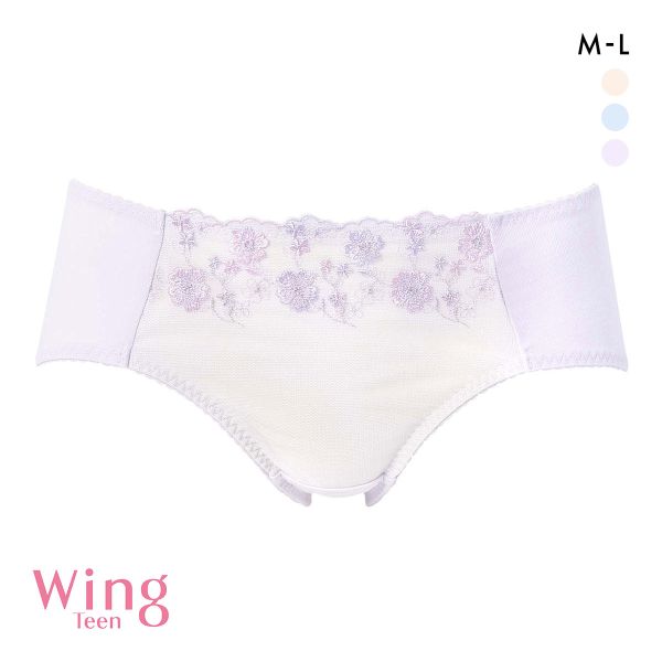 ワコール ウイング ティーン パンツがくいこみにくい non PKパンツ ジュニアショーツ ML RB2570ペアショーツ Wacoal Wing teen