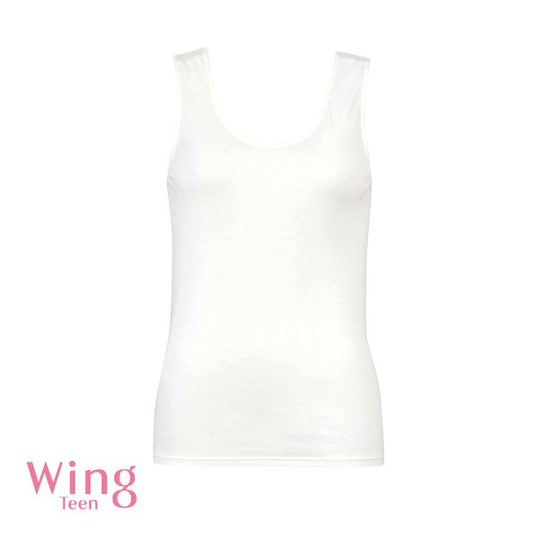 ワコール Wacoal ウイング Wing teen やさしい肌あたり タンクトップ ジュニア キッズ 女の子 インナー 綿100％ ML RL5438