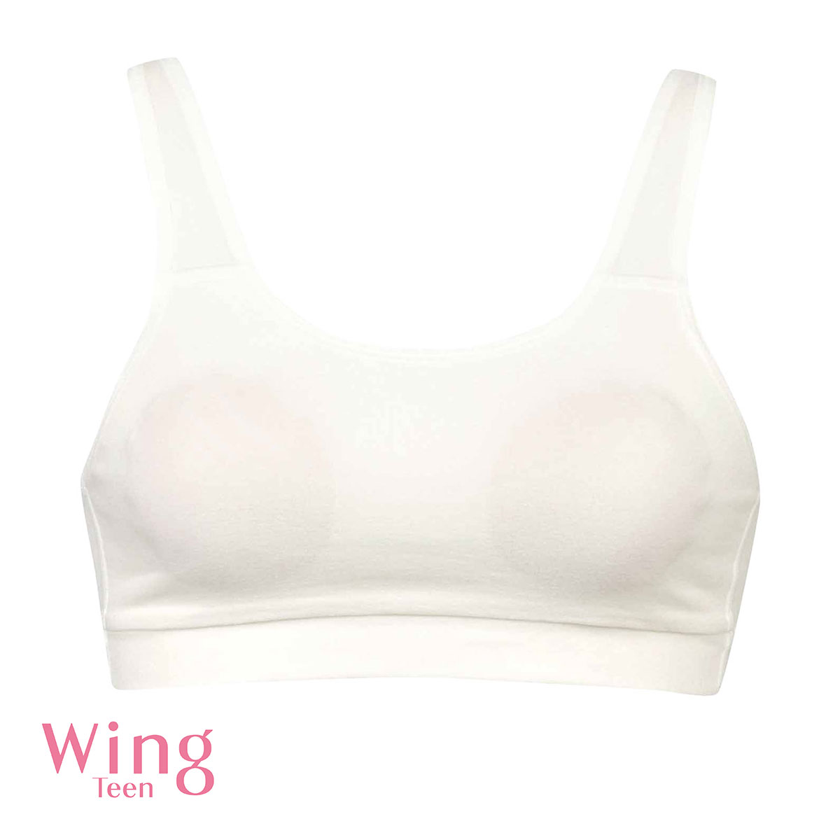 ワコール ウイング ティーン ノンワイヤー ブラジャー ワンサイズ キッズ ジュニア Wacoal Wing teen(IV-アイボリー-2S-L)
