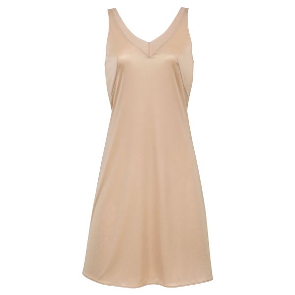 ワコール Wacoal ノースリーブ スリップ 90丈 LL フラットなネックラインでひびきにくい 天然由来素材使用