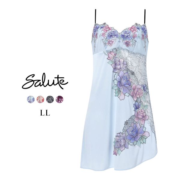 ワコール サルート 23グループ 23G スリップ ランジェリー LL スタンダードシルエット Wacoal Salute STJ223 25AWフェア