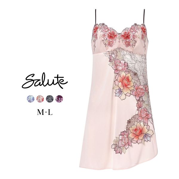 ワコール サルート 23グループ 23G スリップ ランジェリー ML スタンダードシルエット Wacoal Salute STJ223 25AWフェア