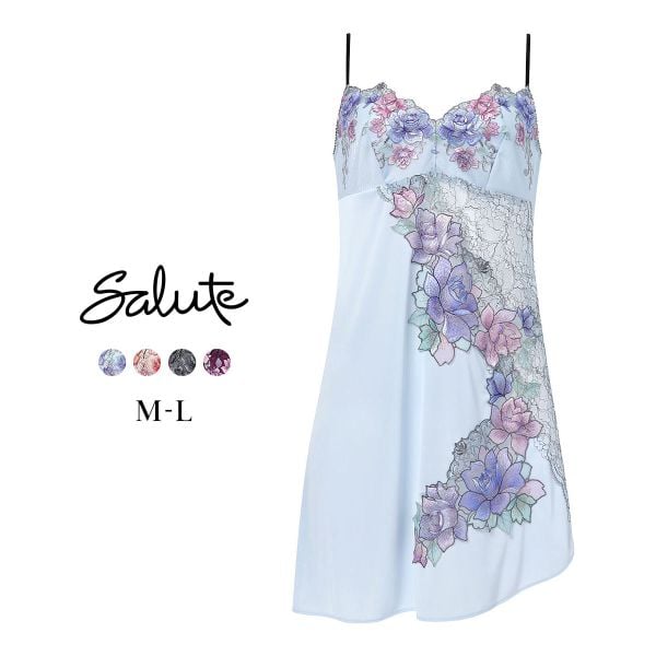 ワコール サルート 23グループ 23G スリップ ランジェリー ML スタンダードシルエット Wacoal Salute STJ223 25AWフェア