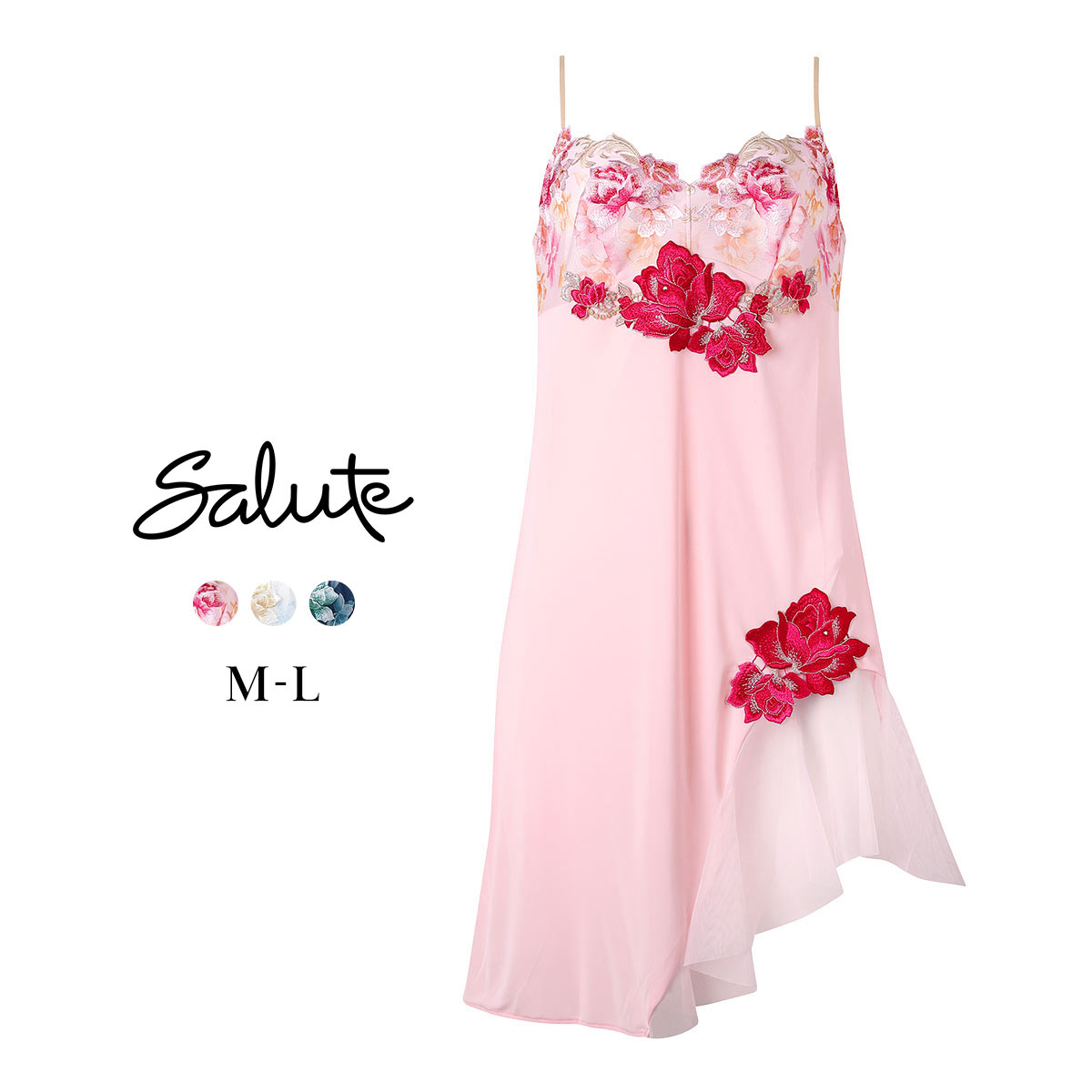 【MLサイズ】ワコール サルート 26グループ 26G スリップ ランジェリー  Wacoal Salute STJ226 25AWシーズン