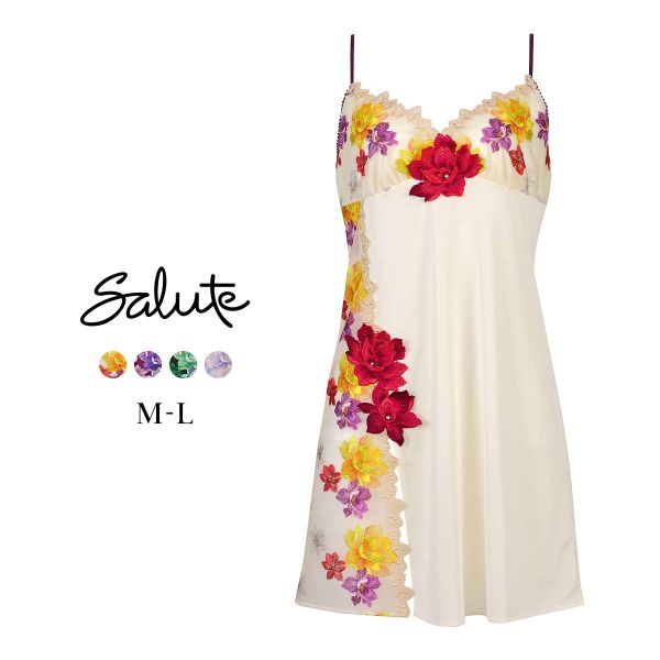 ワコール Wacoal サルート Salute 30G スリップ ランジェリー ML スタンダードシルエット 下着 STJ230 24AW フェア