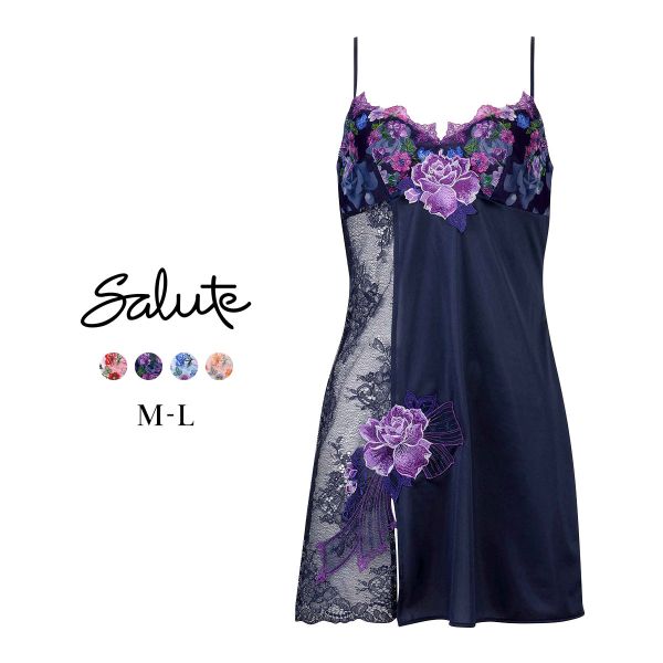 ワコール サルート 60グループ 60G スリップ ランジェリー ML Wacoal Salute STJ260 24AWシーズン