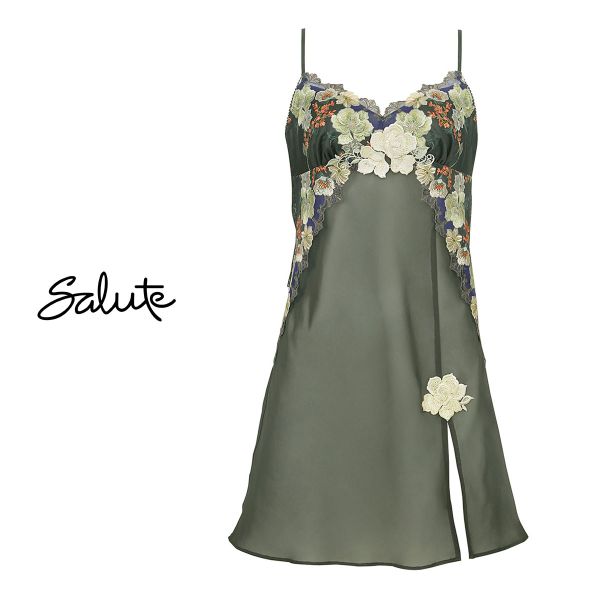 ワコール Wacoal サルート Salute 23AW 93G STJ293 スリップ ランジェリー ML スタンダードシルエット フェア