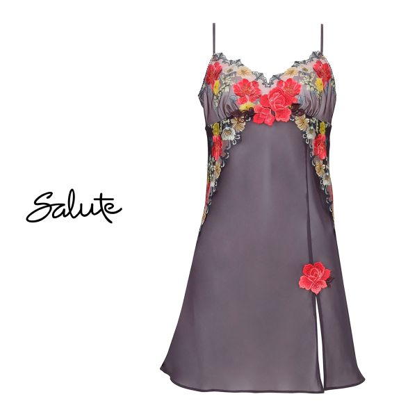 ワコール Wacoal サルート Salute 23AW 93G STJ293 スリップ ランジェリー ML スタンダードシルエット フェア