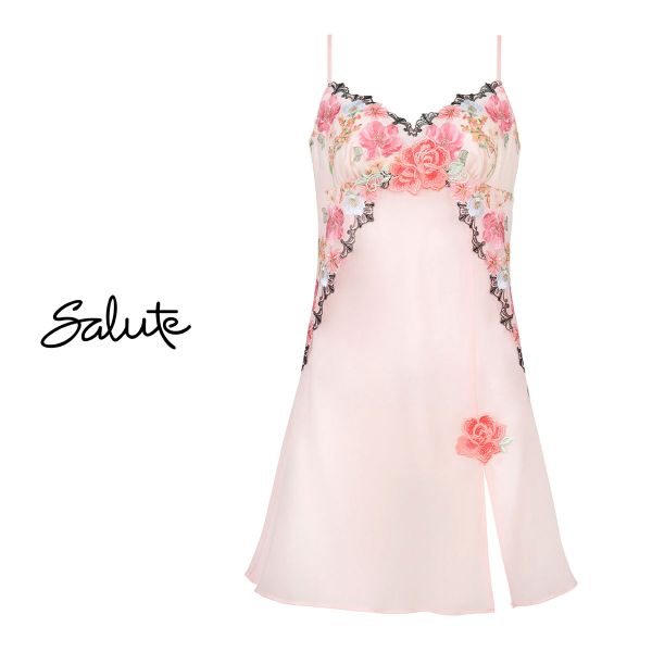 ワコール Wacoal サルート Salute 23AW 93G STJ293 スリップ ランジェリー ML スタンダードシルエット フェア