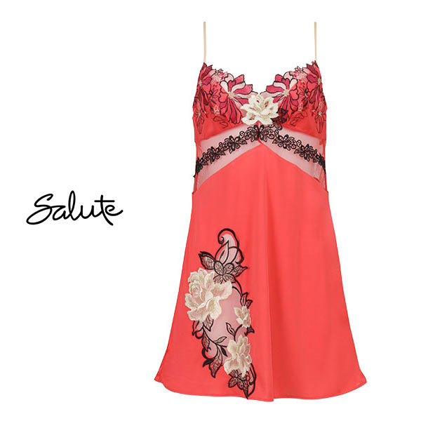 ワコール Wacoal サルート Salute 23AW 96G STJ296 スリップ ランジェリー ML 80丈 スタンダードシルエット シーズン