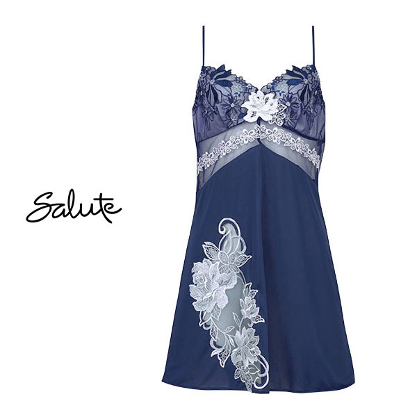 ワコール Wacoal サルート Salute 23AW 96G STJ296 スリップ ランジェリー ML 80丈 スタンダードシルエット シーズン