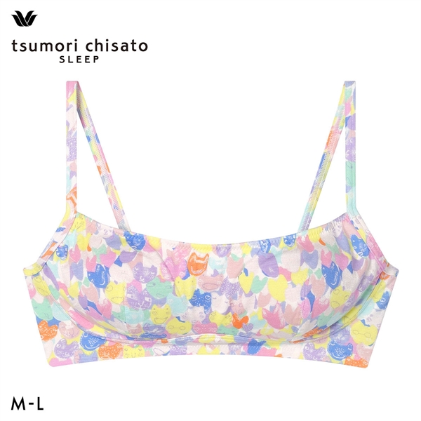 ワコール ツモリチサト ハートネコ ノンワイヤーブラジャー ML 下着 Wacoal tsumori chisato SLEEP