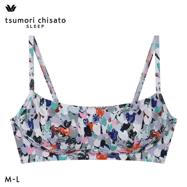 ワコール ツモリチサト ハートネコ ノンワイヤーブラジャー ML 下着 Wacoal tsumori chisato SLEEP