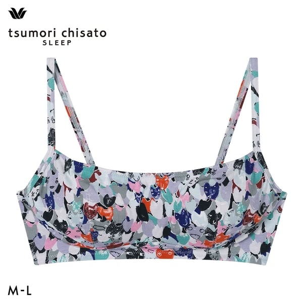 ワコール ツモリチサト ハートネコ ノンワイヤーブラジャー ML 下着 Wacoal tsumori chisato SLEEP