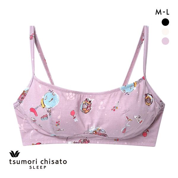 ワコール ツモリチサト 空に輝く星座 ノンワイヤーブラジャー ML Wacoal tsumori chisato SLEEP