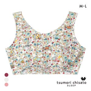 ワコール ツモリチサト 不思議の国 ナイトアップブラ ナイトブラ ノンワイヤー ブラジャー ML Wacoal tsumori chisato SLEEP