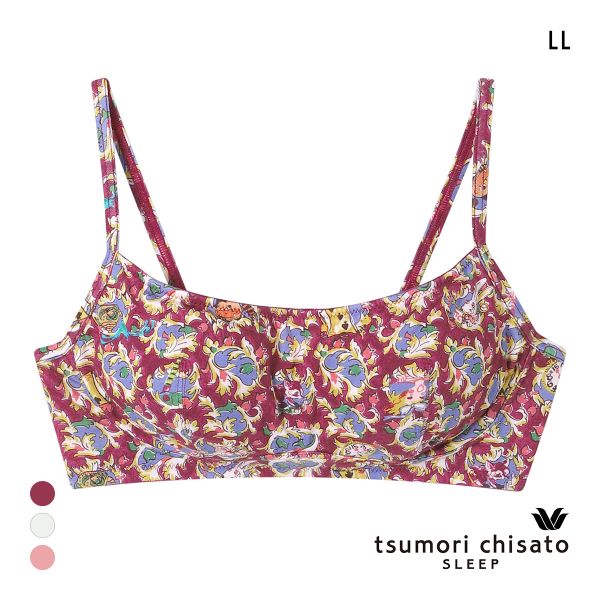 ワコール ツモリチサト 不思議の国 ノンワイヤー ブラジャー LL Wacoal tsumori chisato SLEEP