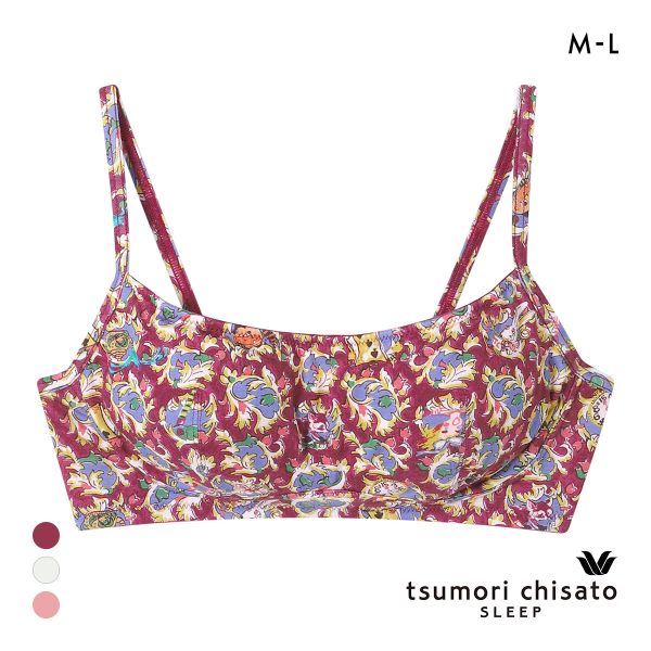 ワコール ツモリチサト 不思議の国 ノンワイヤーブラジャー ML Wacoal tsumori chisato SLEEP