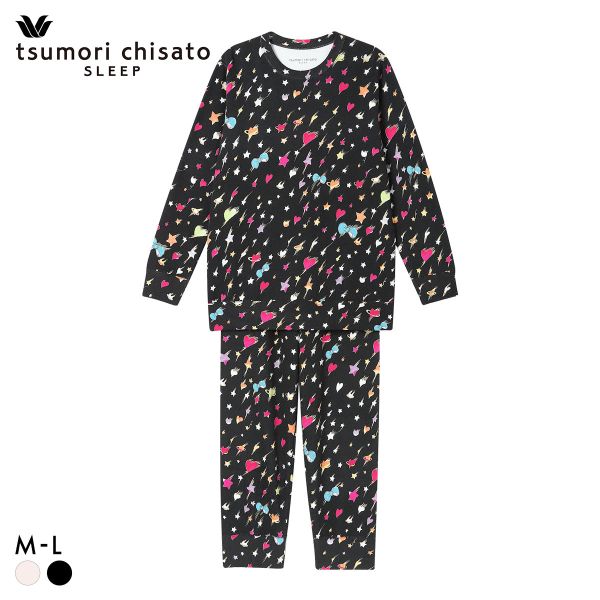ワコール ツモリチサト スリープ 不思議の国 長袖パジャマ 上下セット ルームウェア レディース tsumori chisato SLEEP