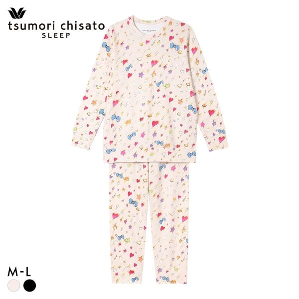 ワコール ツモリチサト スリープ 不思議の国 長袖パジャマ 上下セット ルームウェア レディース tsumori chisato SLEEP