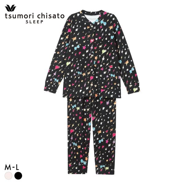 ワコール ツモリチサト スリープ 不思議の国 長袖 シャツパジャマ 上下セット ルームウェア レディース tsumori chisato SLEEP