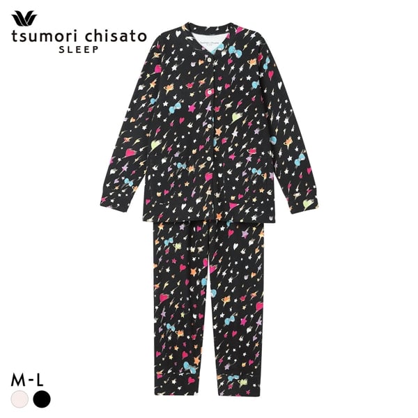 ワコール ツモリチサト スリープ 不思議の国 長袖 シャツパジャマ 上下セット ルームウェア レディース tsumori chisato SLEEP