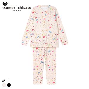 ワコール ツモリチサト スリープ 不思議の国 長袖 シャツパジャマ 上下セット ルームウェア レディース tsumori chisato SLEEP
