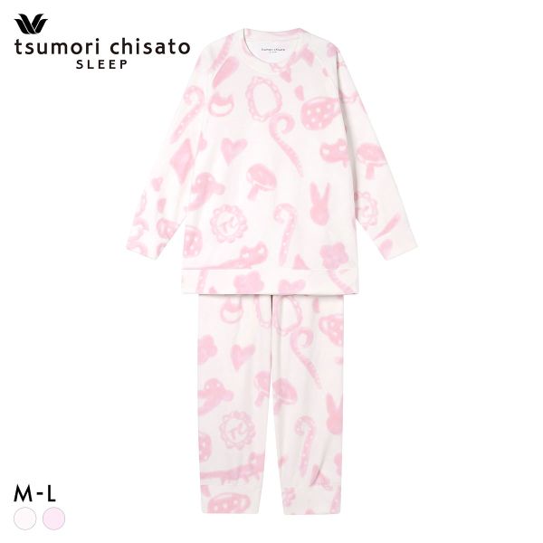 15%OFF ワコール ツモリチサト スリープ 長袖パジャマ 上下セット ルームウェア フリース tsumori chisato SLEEP 15%OFF ワコール ツモリチサト スリープ 長袖パジャマ 上下セット ルームウェア フリース tsumori chisato SLEEP