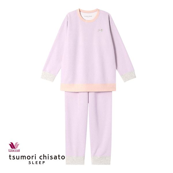 ワコール ツモリチサト スリープ 長袖パジャマ 上下セット ルームウェア レディース ねこ Wacoal tsumori chisato SLEEP