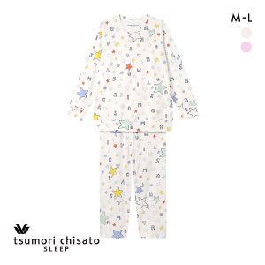 ワコール ツモリチサト スター パジャマ 上下セット ルームウェア 綿100％ Wacoal tsumori chisato SLEEP