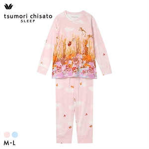 ワコール ツモリチサト 森の惑星 パジャマ 長袖 上下セット ルームウェア 綿100％ Wacoal tsumori chisato SLEEP