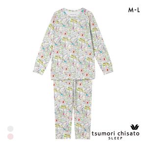 ワコール ツモリチサト 不思議の国 パジャマ 長袖 上下セット ルームウェア 綿100％ Wacoal tsumori chisato SLEEP