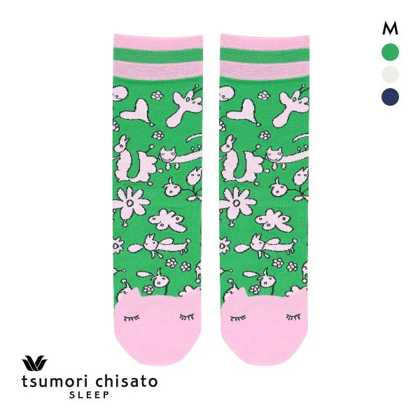 15%OFF【メール便(25)】 ワコール ツモリチサト ソックス 靴下 クルー丈 M 綿混 Wacoal tsumori chisato SLEEP 15%OFF【メール便(25)】 ワコール ツモリチサト ソックス 靴下 クルー丈 M 綿混 Wacoal tsumori chisato SLEEP