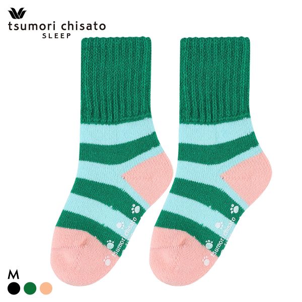 ワコール ツモリチサト スリープ ソックス 靴下 肌側起毛 すべり止めつき Wacoal tsumori chisato SLEEP