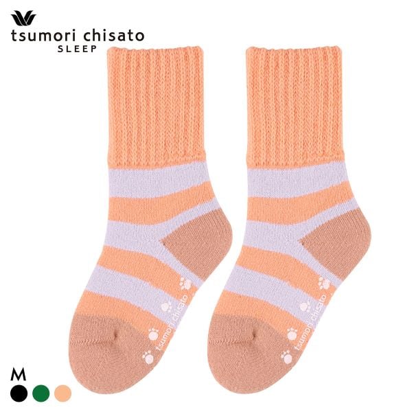 ワコール ツモリチサト スリープ ソックス 靴下 肌側起毛 すべり止めつき Wacoal tsumori chisato SLEEP