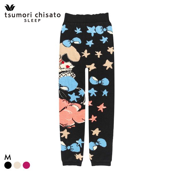 ワコール ツモリチサト スリープ もこもこ レギンス 毛パン 足首丈 不思議の国 Wacoal tsumori chisato SLEEP