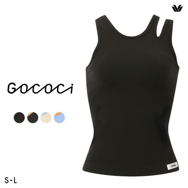 ワコール ゴコチ cooomy. クーミー UGG244 カップ付き インナー ノースリーブ ML Wacoal GOCOCi