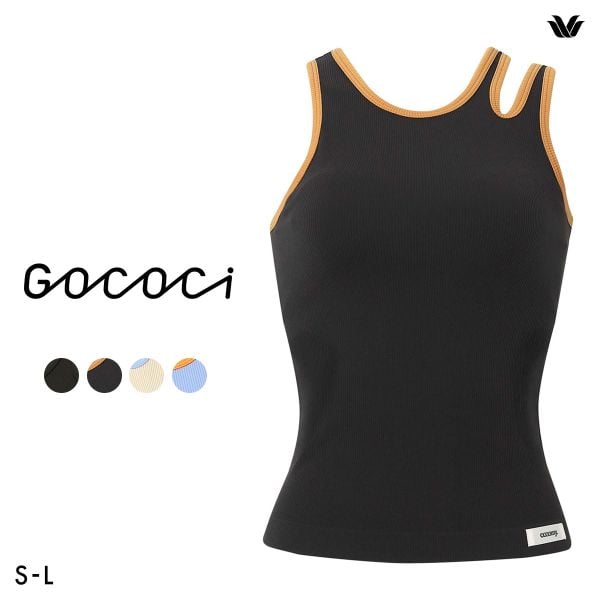 ワコール ゴコチ cooomy. クーミー UGG244 カップ付き インナー ノースリーブ ML Wacoal GOCOCi