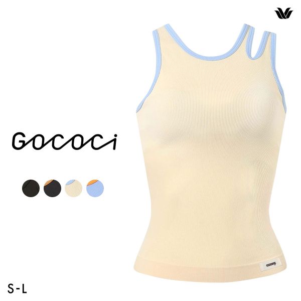 ワコール ゴコチ cooomy. クーミー UGG244 カップ付き インナー ノースリーブ ML Wacoal GOCOCi