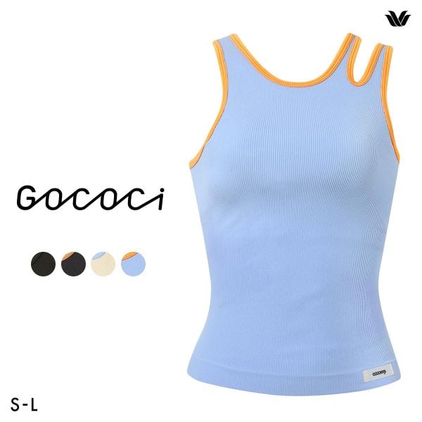 ワコール ゴコチ cooomy. クーミー UGG244 カップ付き インナー ノースリーブ ML Wacoal GOCOCi