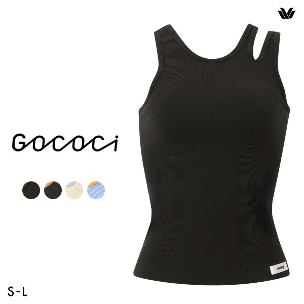 ワコール ゴコチ cooomy. クーミー UGG244 カップ付き インナー ノースリーブ ML Wacoal GOCOCi