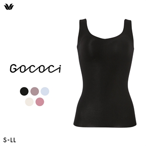 ワコール ゴコチ CGG551 UGG251 シームレス カップ付きインナー ノースリーブ フラット ブラトップ 無縫製 Wacoal GOCOCi
