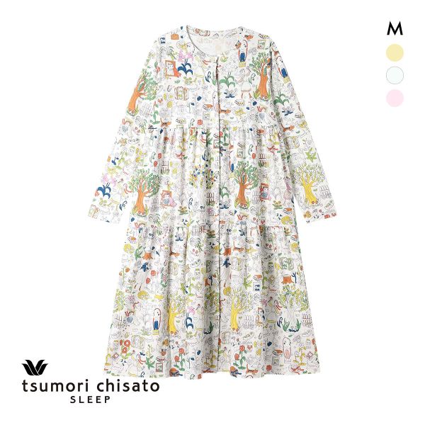 ワコール ツモリチサト ワンダーフォレスト ワンピース ルームウェア 長袖 パジャマ Wacoal tsumori chisato SLEEP