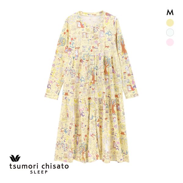 20%OFF ワコール ツモリチサト ワンダーフォレスト ワンピース ルームウェア 長袖 パジャマ Wacoal tsumori chisato SLEEP 20%OFF ワコール ツモリチサト ワンダーフォレスト ワンピース ルームウェア 長袖 パジャマ Wacoal tsumori chisato SLEEP
