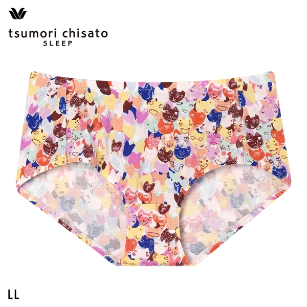 ワコール ツモリチサト ハートネコ ショーツ ノーマル LL 大きいサイズ 下着 Wacoal tsumori chisato SLEEP